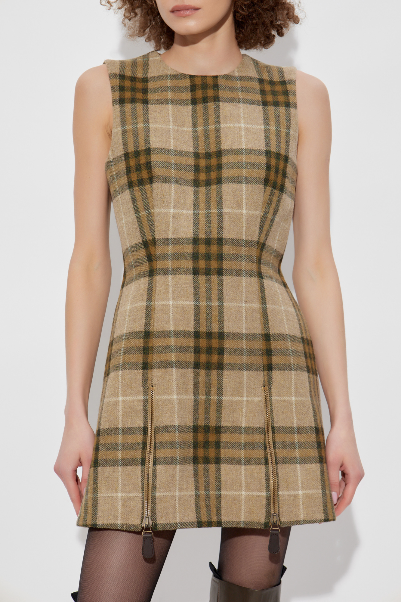 Burberry inspired plaid dress online